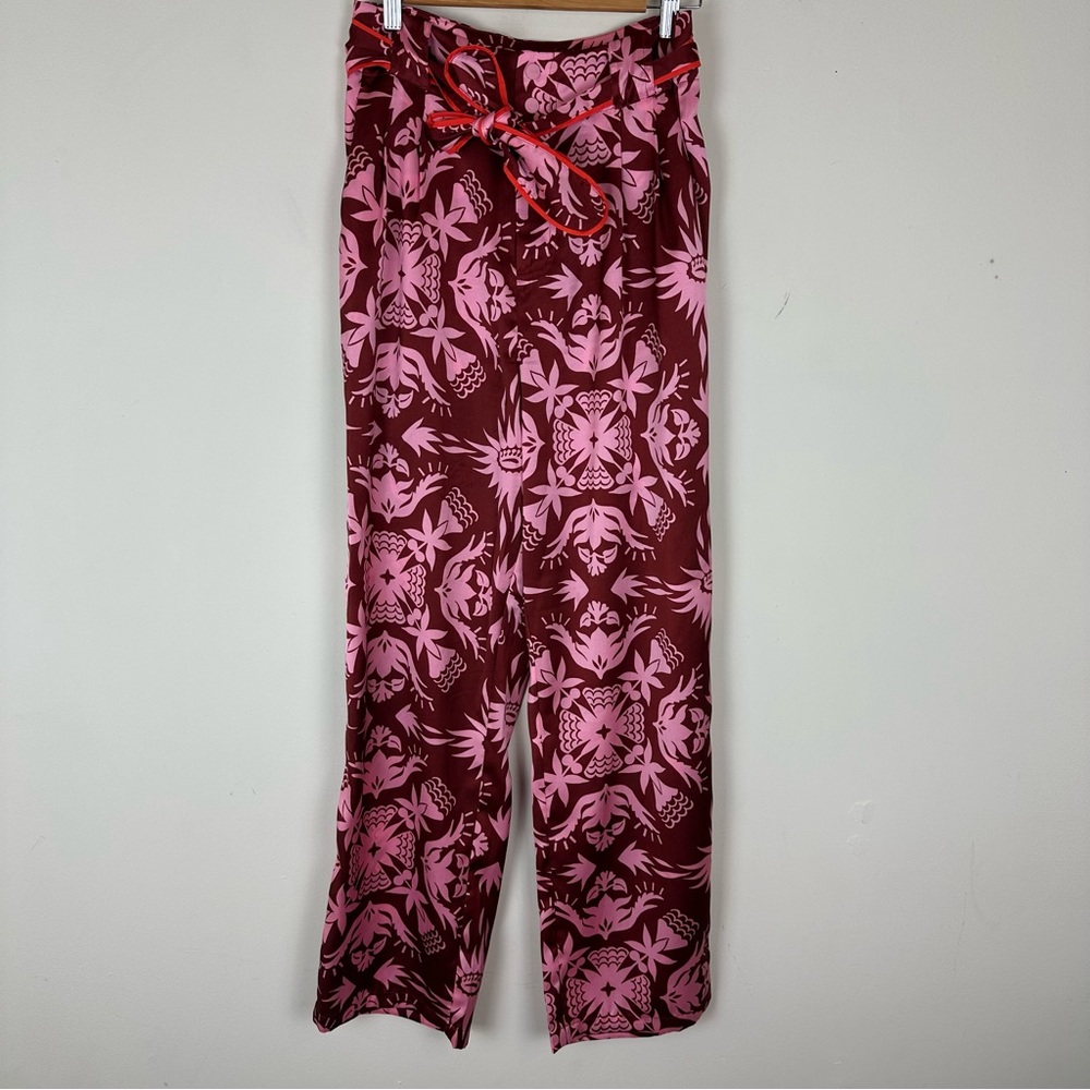 Scotch & Soda Women's Les Tropiques Wide Leg Pants - Picture 2 of 11